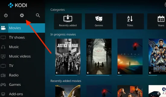 Kodi étape 5